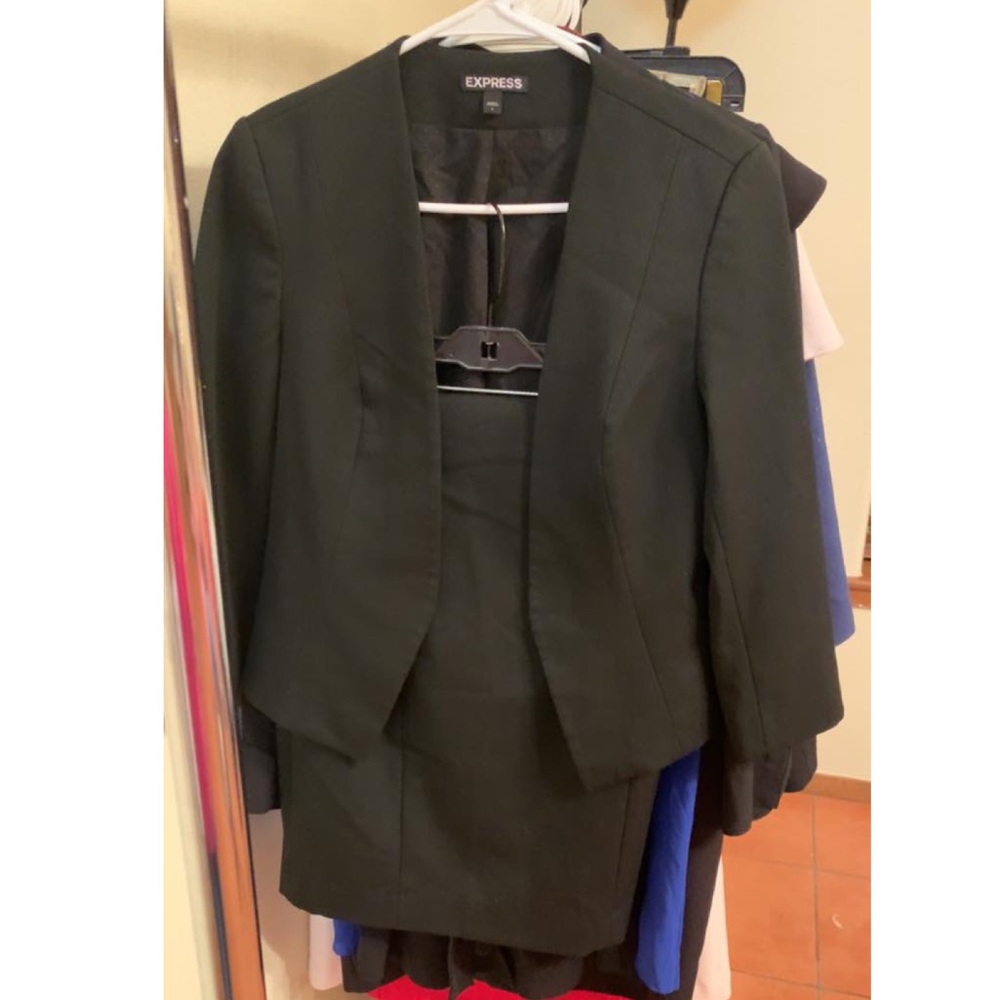 Express Suit blazer and pencil Skirt
